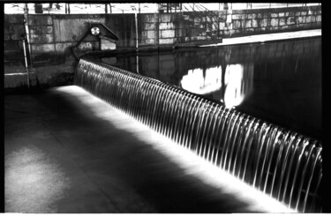 Fotografía titulada "Ligne Annecy I" por Dav, Obra de arte original, Fotografía analógica