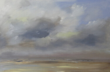 Malerei mit dem Titel "Endless Beach" von Dave Watson, Original-Kunstwerk, Öl
