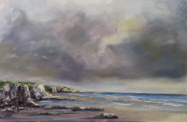 Pintura intitulada "The Coves Past Mars…" por Dave Watson, Obras de arte originais, Óleo