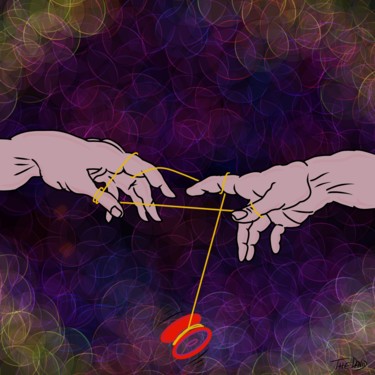 Arte digital titulada "Yo-yo" por David Piacenti, Obra de arte original, Trabajo Digital 2D