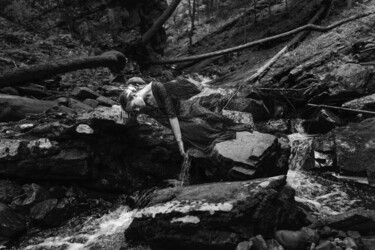 摄影 标题为“Lost in a Ravine” 由David Aimone, 原创艺术品, 数码摄影