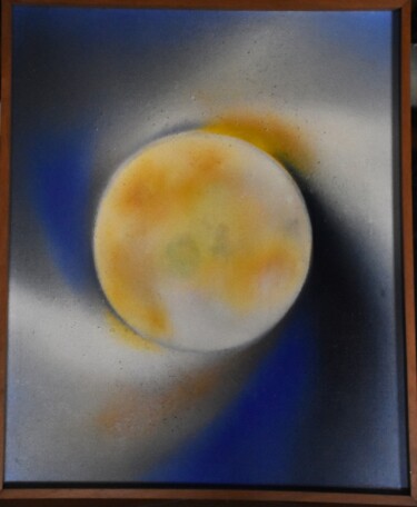 Peinture intitulée "Eduardo nery - Astro" par David Cipriano Alves, Œuvre d'art originale, Bombe aérosol Monté sur Châssis e…