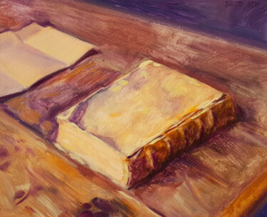 Картина под названием "Livre" - David Benayoun, Подлинное произведение искусства, Масло