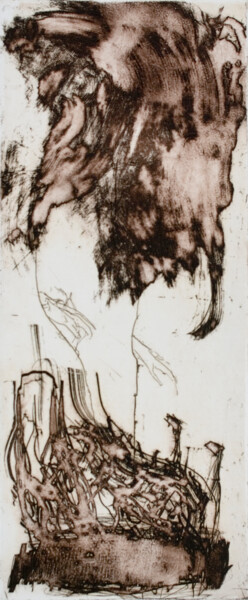 Impressões e gravuras intitulada "I Due Sogni" por David Berkel, Obras de arte originais, Água forte