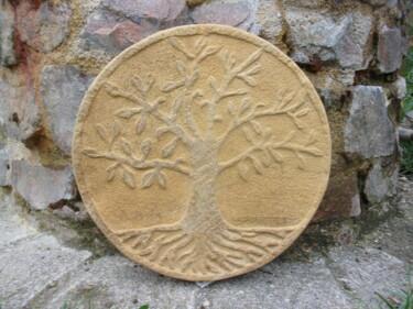 Sculpture titled "arbre de vie" by David Bernard, Original Artwork, Stone
