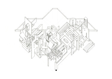 Tekening getiteld "A Translation for C…" door David Boyd, Origineel Kunstwerk, Inkt