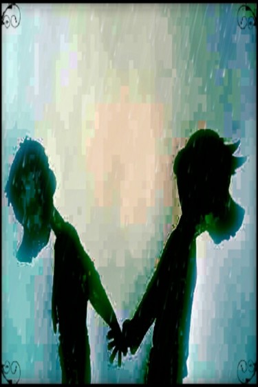 Drawing titled "Alone_Together" by Xerocorpse Boomer, Original Artwork, Digital Photography