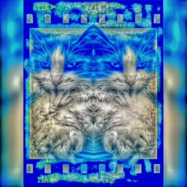 Photography titled "Cleo_Blues" by Xerocorpse Boomer, Original Artwork