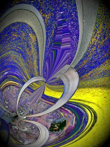 Digitale Kunst getiteld "entanglement" door David Callahan, Origineel Kunstwerk, Digitaal Schilderwerk