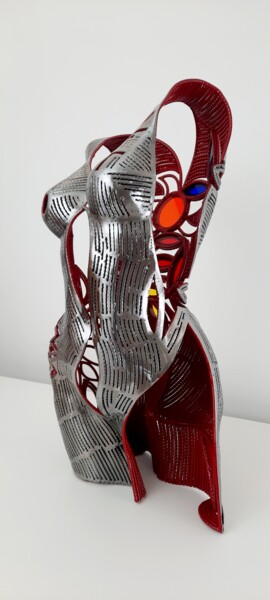 Sculpture titled "Lolita" by David Fabié, Original Artwork, Metals