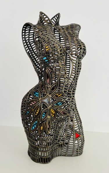 Sculpture titled "BENNY" by David Fabié, Original Artwork, Metals