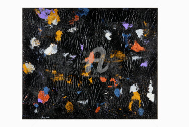 Peinture intitulée "corail" par David Grange, Œuvre d'art originale, Acrylique