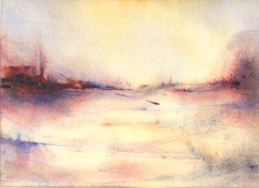 Peinture intitulée "Sans-Titre 07" par David Guerguin, Œuvre d'art originale, Aquarelle