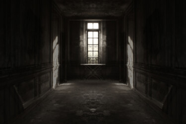 Photography titled "Hallway" by David Jackdaw, Original Artwork, Digital Photography