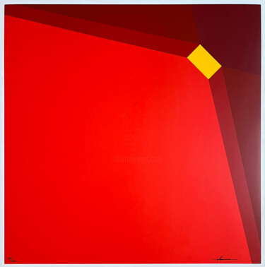 Obrazy i ryciny zatytułowany „Abstract 4” autorstwa David Larsson, Oryginalna praca, Srebrny nadruk