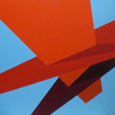 Картина под названием "Abstract 14" - David Larsson, Подлинное произведение искусства