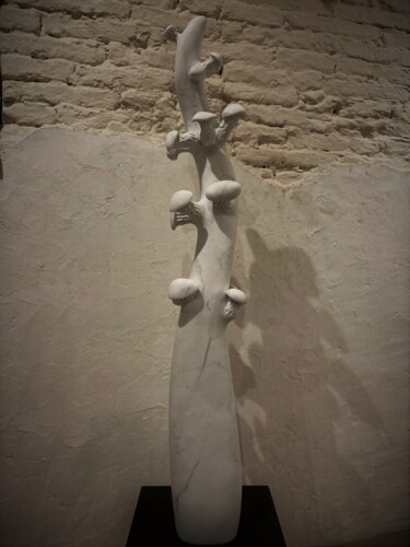 Sculpture intitulée "Perséphone" par David Leger, Œuvre d'art originale, Pierre