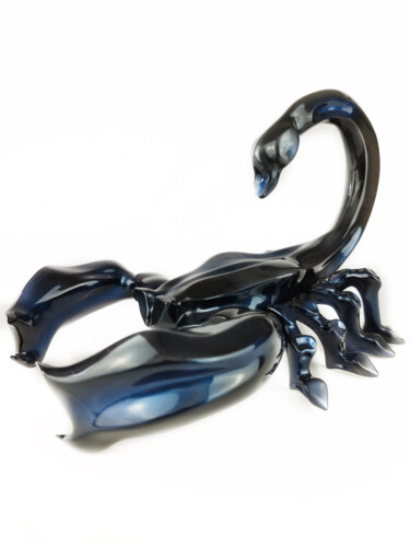 Escultura titulada "Scorpion design" por David Maeseele, Obra de arte original, Aerógrafo