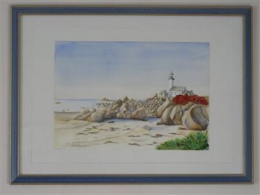 Painting titled "les roches de Brign…" by David Marchal, Original Artwork, Other
