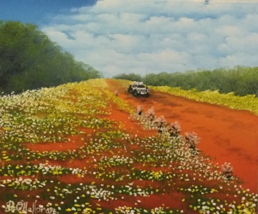 Painting titled "Western Wildflower…" by David O'Halloran, Original Artwork
