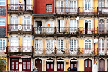 Fotografie mit dem Titel "Porto flats" von David Page, Original-Kunstwerk, Digitale Fotografie