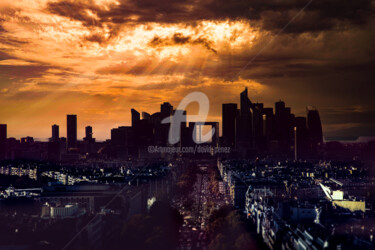 Photography titled "la defense" by David Penez, Original Artwork, Digital Photography