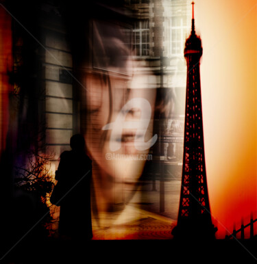 Photographie intitulée "Street Paris IV" par David Penez, Œuvre d'art originale, Photographie numérique