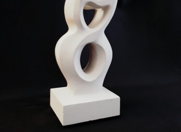 Sculpture titled "la danse du couple" by David Senez, Original Artwork, Stone