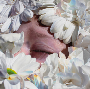 Картина под названием "Within and Without" - David Shepherd, Подлинное произведение искусства, Масло Установлен на Алюминий