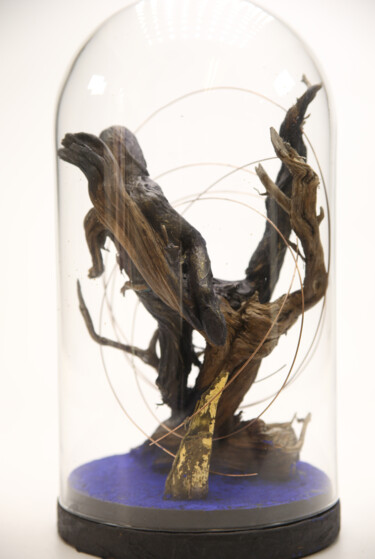 Sculpture titled "arbres" by David Siboni, Original Artwork, Wood