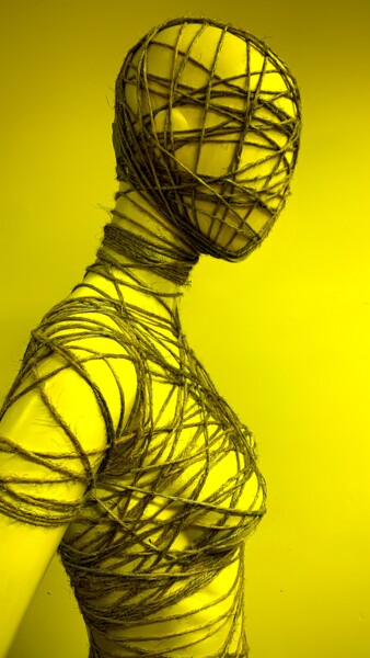 Arte digitale intitolato "Wireframe Edition 4" da David Underland, Opera d'arte originale, Fotomontaggio