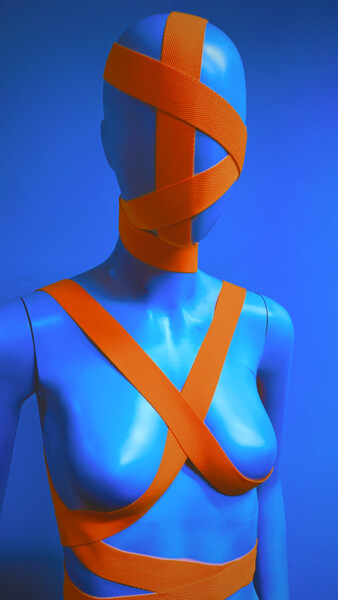 Цифровое искусство под названием "The Blind and Facel…" - David Underland, Подлинное произведение искусства, Фотомонтаж