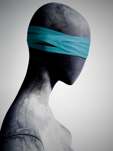 Fotografia intitolato "The Blind and Facel…" da David Underland, Opera d'arte originale, Fotografia digitale