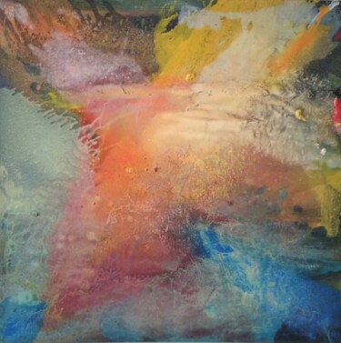 Картина под названием "oil on canvas 312" - David Vayer, Подлинное произведение искусства, Масло Установлен на Деревянная ра…
