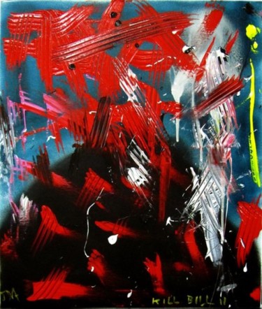 Peinture intitulée "Kill Bill 2" par David Abse, Œuvre d'art originale, Huile