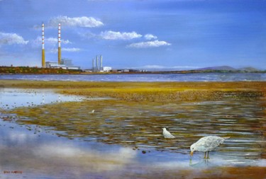 Painting titled "Sandymount Strand,…" by David Donnelly, Original Artwork, Acrylic