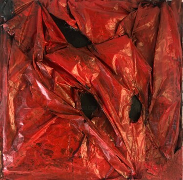 Schilderij getiteld "Fire-476" door Davide Murabito, Origineel Kunstwerk, Pastel
