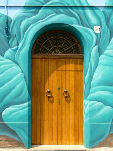 Fotografie getiteld "The door to the par…" door Davide Novello, Origineel Kunstwerk, Digitale fotografie