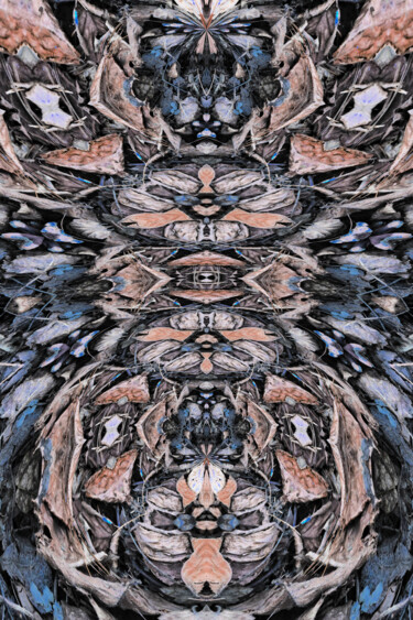 Digitale Kunst getiteld "Elf rabbit owl" door Davide Poggio, Origineel Kunstwerk, 2D Digital Work