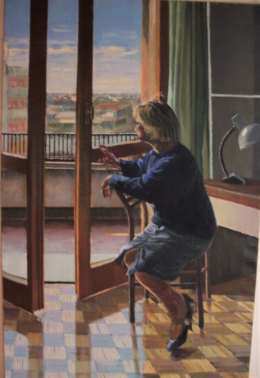 Pittura intitolato "Afternoon" da Davide Rodoquino, Opera d'arte originale, Olio