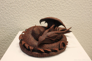 Sculpture titled "Le sommeil de Nilfg…" by David Et Ses Univers, Original Artwork, Ceramics