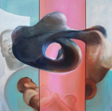 Peinture intitulée "Chasin'the Trane" par David Huet, Œuvre d'art originale