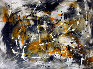 Картина под названием "Alyssum - Abstracti…" - Davidian Gotis Abstraction Abstraite, Подлинное произведение искусства, Акрил