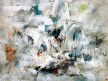「Antiquum - Abstract…」というタイトルの絵画 Davidian Gotis Abstraction Abstraiteによって, オリジナルのアートワーク, アクリル