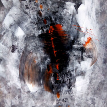 Painting titled "Chrysaora - Abstrac…" by Davidian Gotis Abstraction Abstraite, Original Artwork, Acrylic
