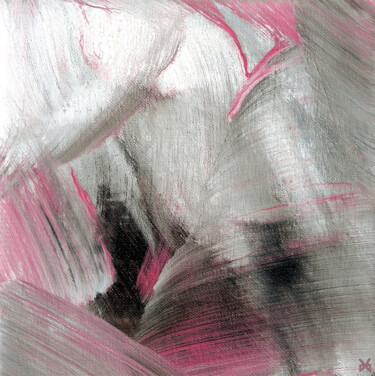 Peinture intitulée "Ressenti - Abstract…" par Davidian Gotis Abstraction Abstraite, Œuvre d'art originale, Acrylique