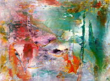 Painting titled "Pandora - Abstracti…" by Davidian Gotis Abstraction Abstraite, Original Artwork, Oil