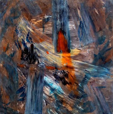 Peinture intitulée "Eero Diovx - Abstra…" par Davidian Gotis Abstraction Abstraite, Œuvre d'art originale, Acrylique