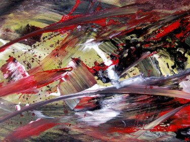 Картина под названием "Waterloo - Abstract…" - Davidian Gotis Abstraction Abstraite, Подлинное произведение искусства, Акрил