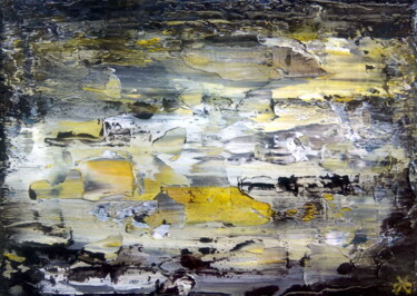 Pittura intitolato "Adéquation - Abstra…" da Davidian Gotis Abstraction Abstraite, Opera d'arte originale, Olio
